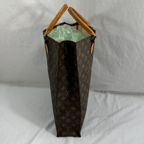 Vintage Louis Vuitton Sac Plat Tote Monogram Canvas Large Shopper Bag - Picture 5 of 17